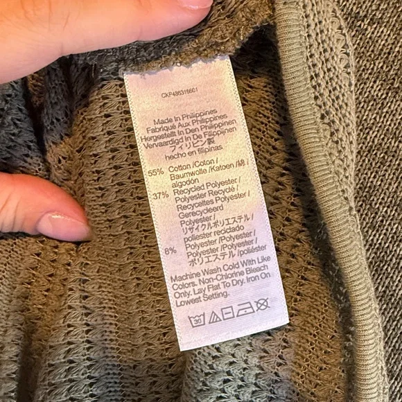 NWT Madewell Crochet Knit Cutaway Tank - Size XL - Picture 5 of 5